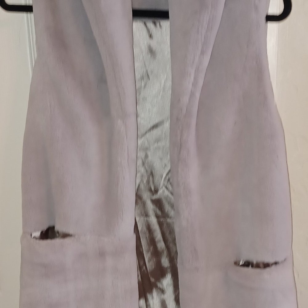 FAUX FUR VEST